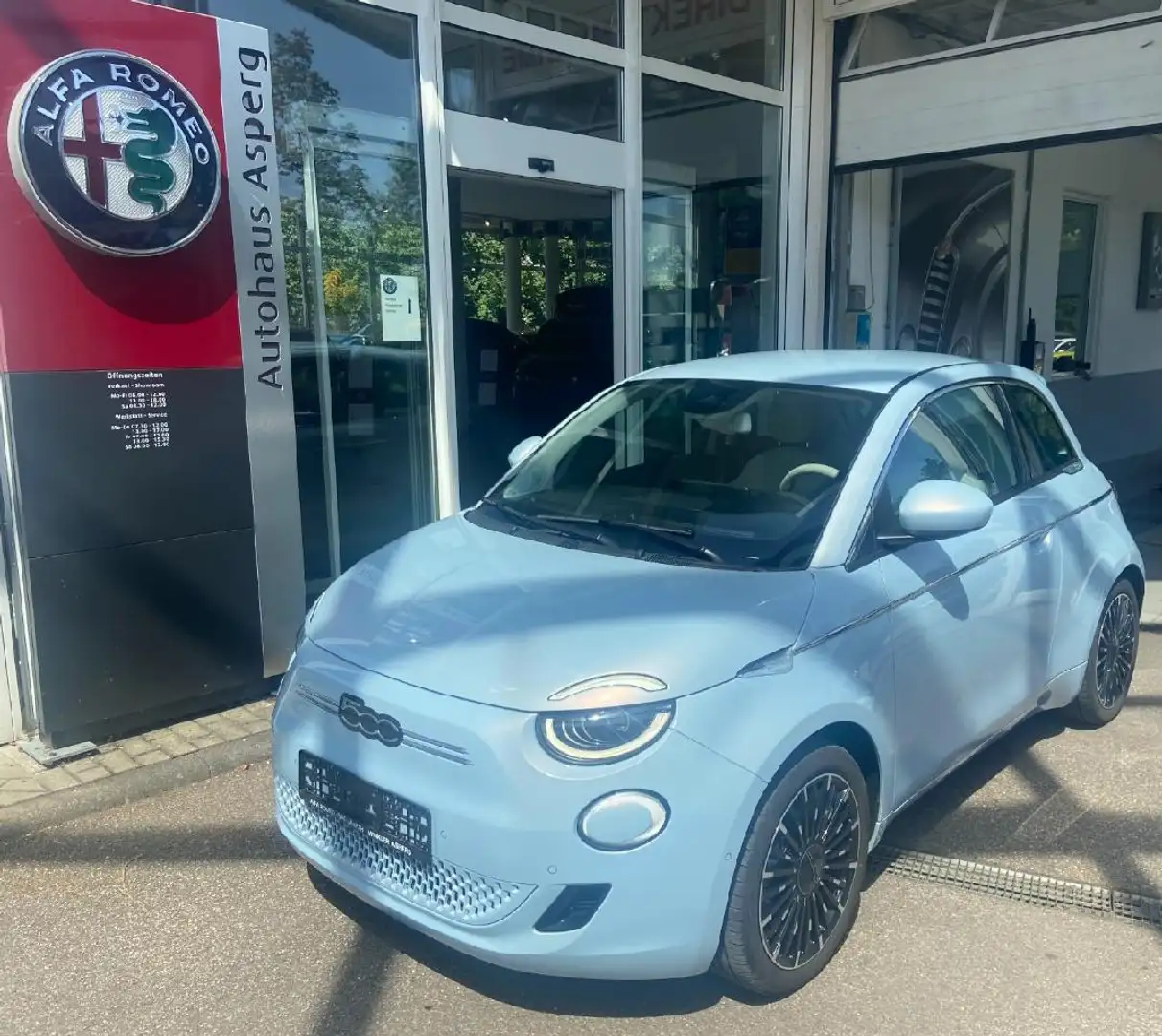 Fiat 500e La Prima by Bocelli Blau - 1