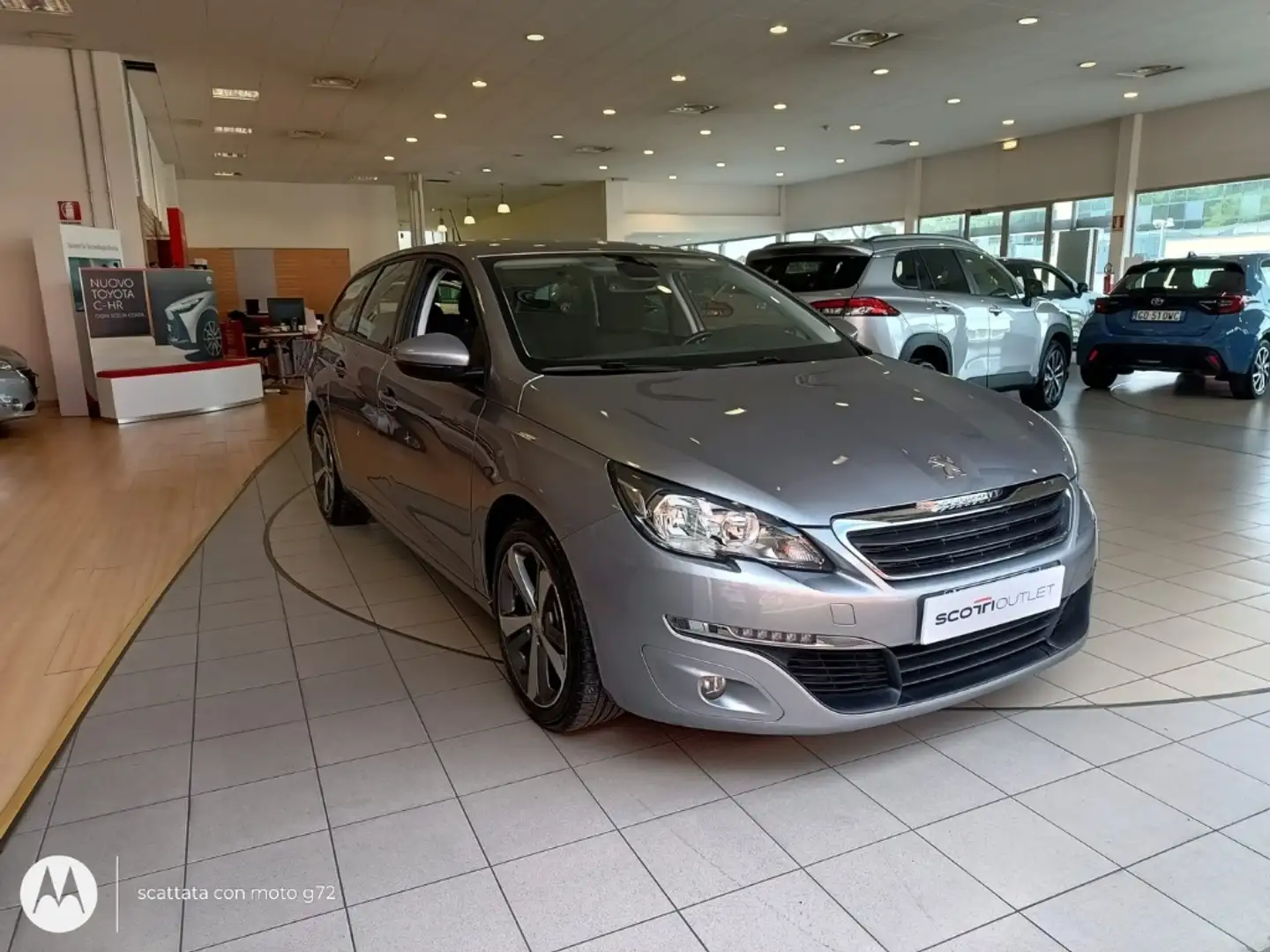 Peugeot 308 Station Wagon 1.6 BlueHDi Active Grigio - 2