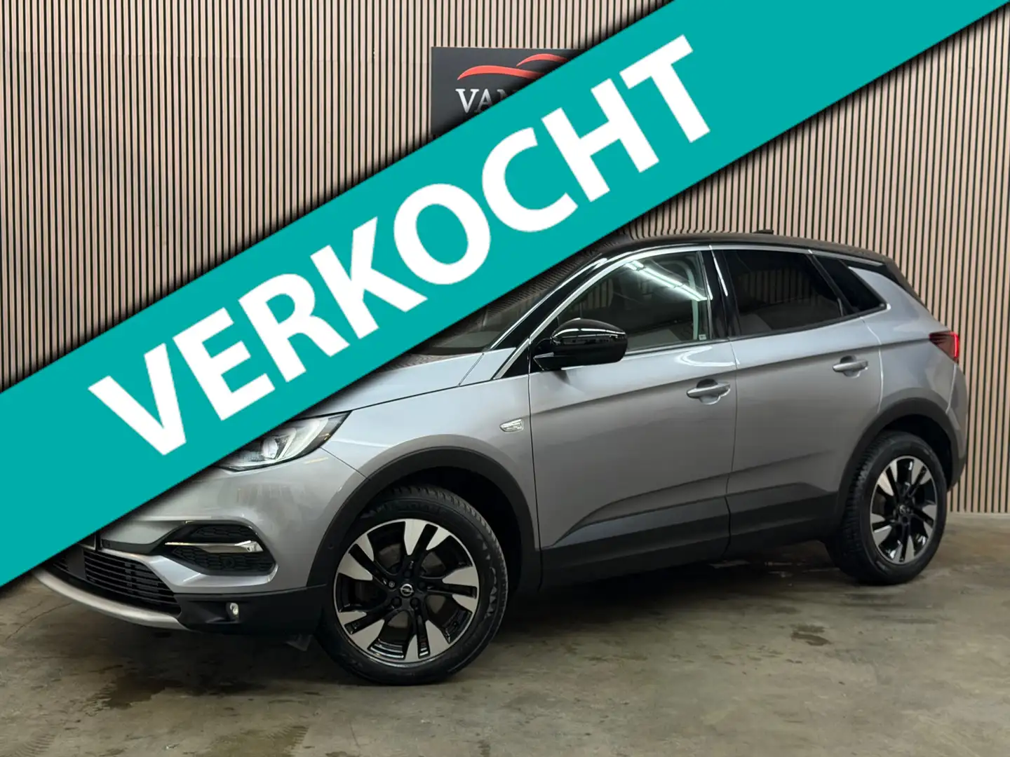 Opel Grandland X 1.2 Turbo Business Elegance 2021 LED CAMERA LEDER Gris - 1