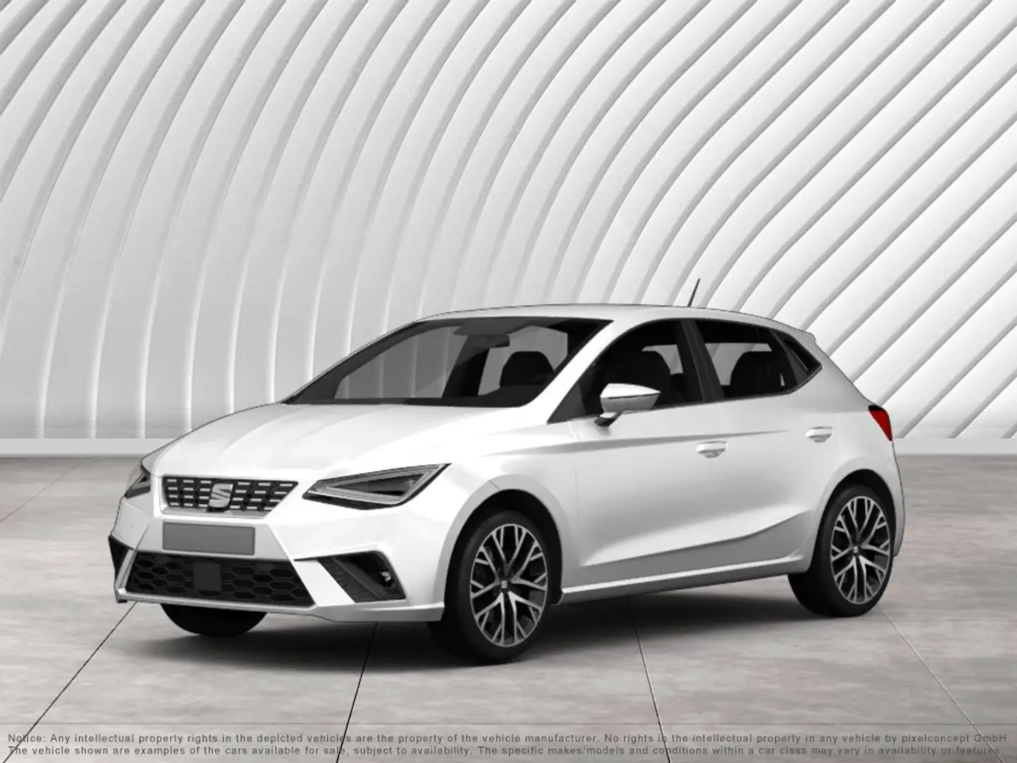 SEAT Ibiza FR RFK NAVI LED PDC V+H DAB Tempomat LM Wit - 1