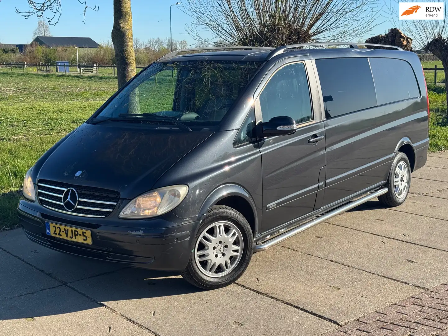 Mercedes-Benz Viano 2.2 CDI DC Ambiente Extra Lang AIRCO/LEDER/STOELVE Negro - 1