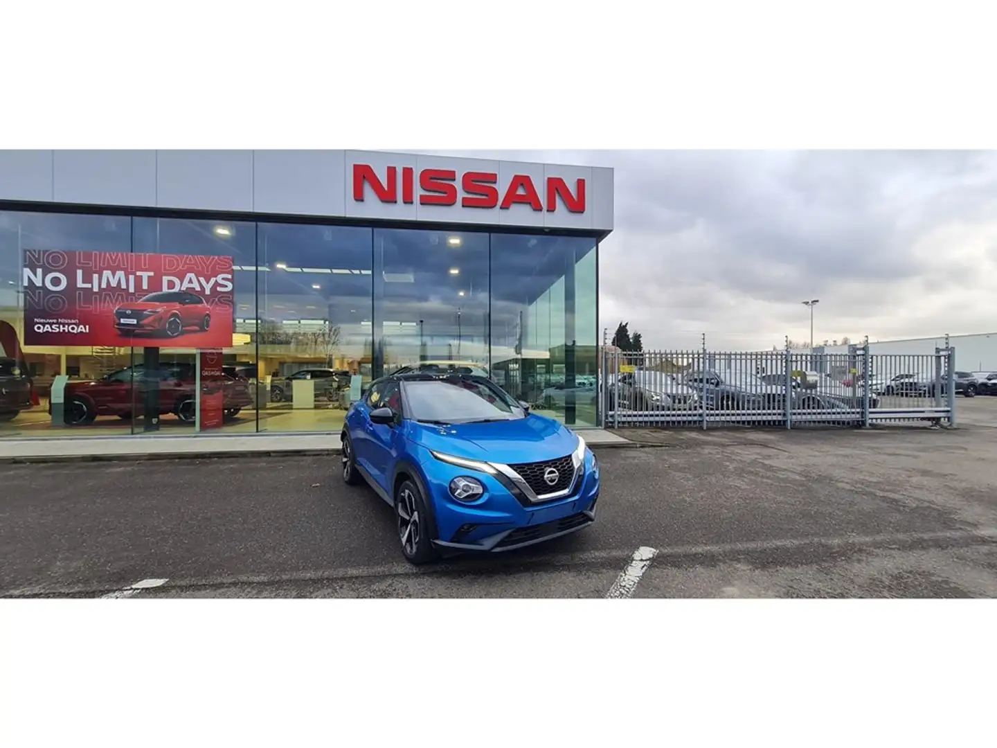 Nissan Juke Tekna + Cold Pack Blauw - 1