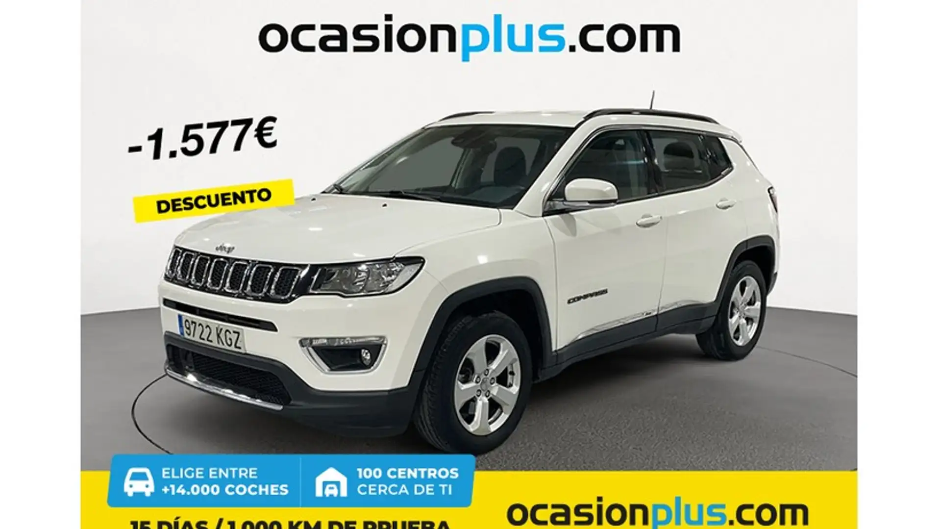 Jeep Compass 1.4 Multiair Longitude 4x2 103kW Wit - 1