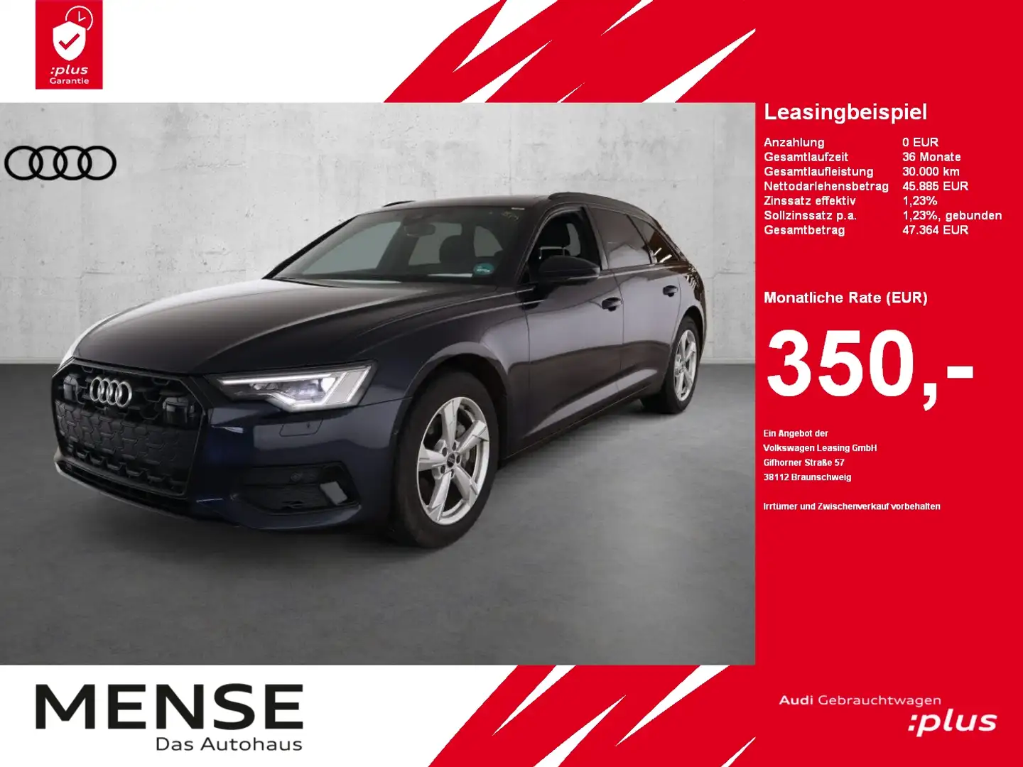 Audi A6 Avant 35 TDI S tronic advanced |Matrix|Pano Blau - 1