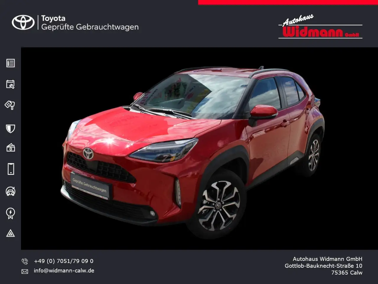Toyota Yaris Cross 1.5 Hybr. 130 Teamplayer Automatik Kamera Sitzheizung Einparkhilfe v+h Safety- und Winterpaket