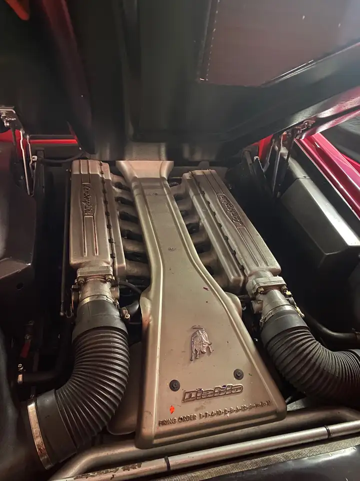 Lamborghini Diablo Two Roadster1996 red gold by Stadelfun, foto 6