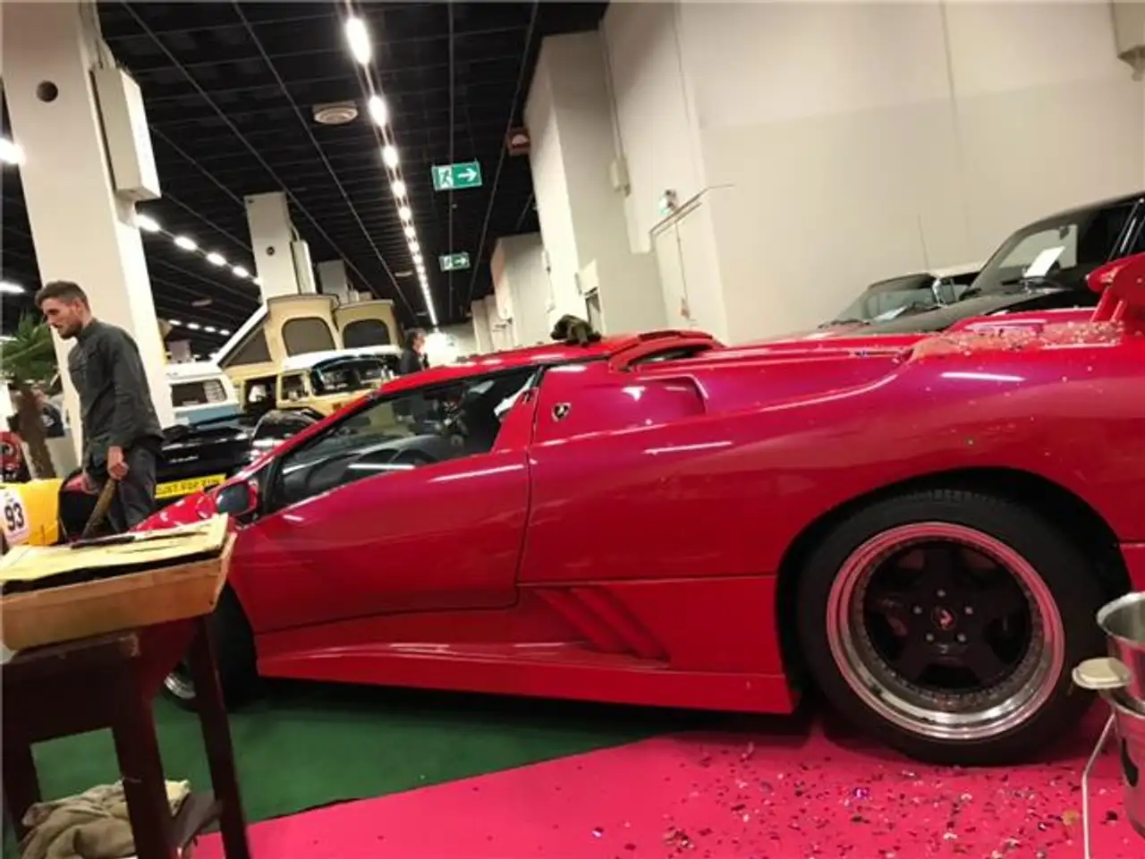 Lamborghini Diablo Two Roadster1996 red gold by Stadelfun, foto 3