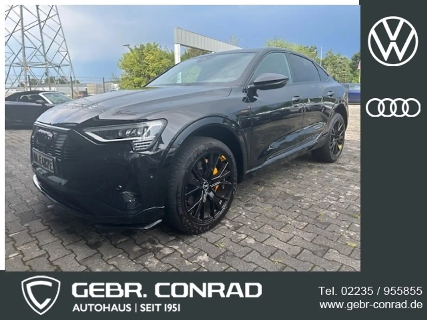 Audi e-tron Sportback 50 S line black edition S Nero - 1