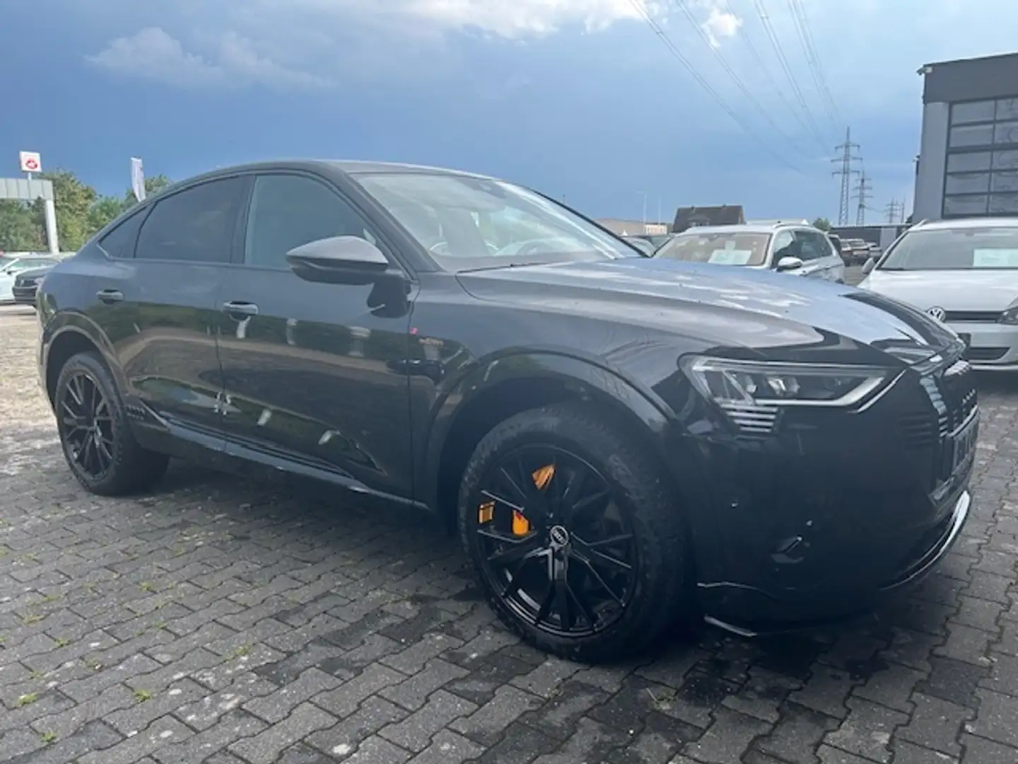 Audi e-tron Sportback 50 S line black edition S Nero - 2
