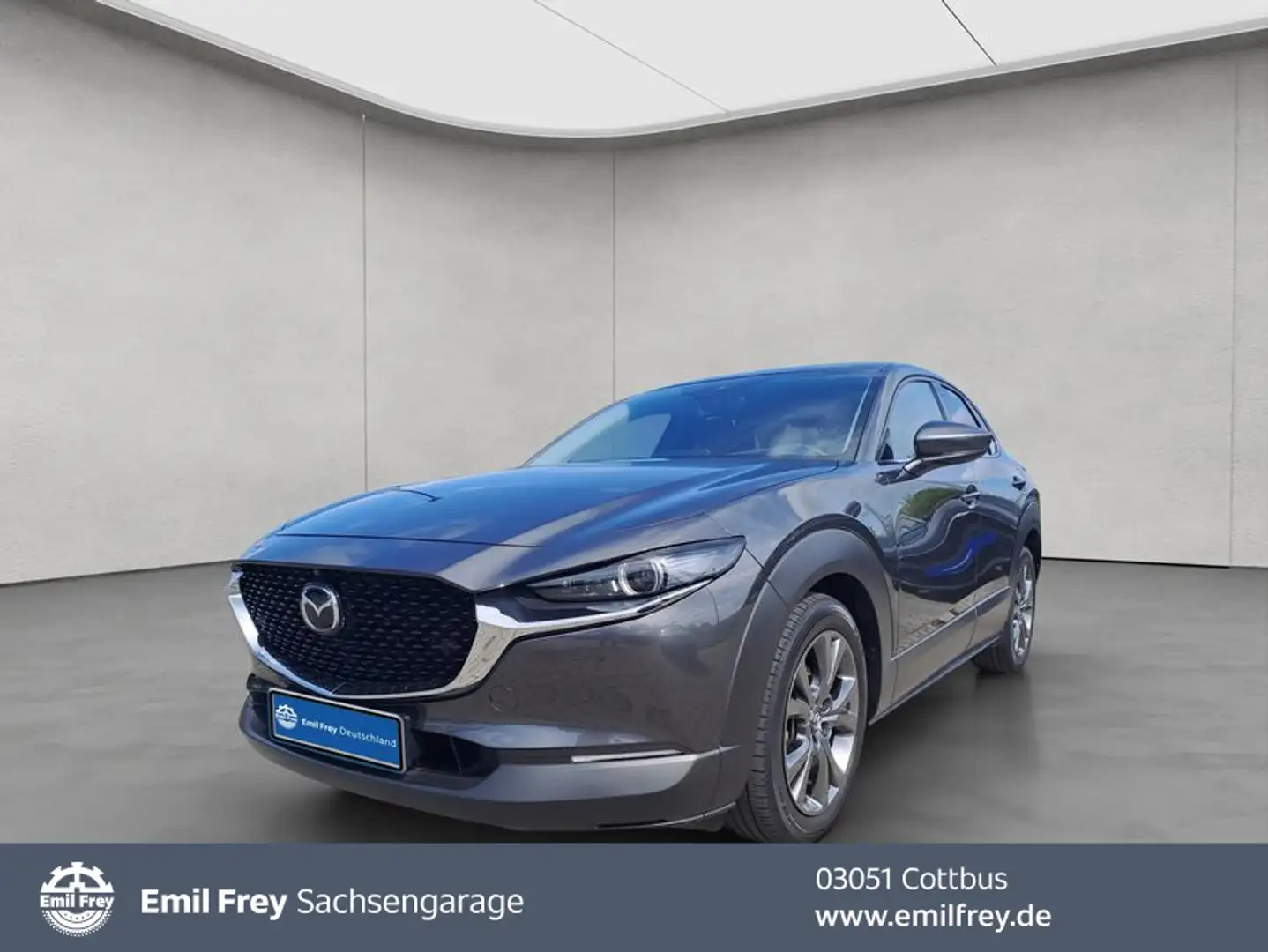 Mazda CX-30 2.0 M-Hybrid Aut. SELECTION Bose + LED Gris - 1