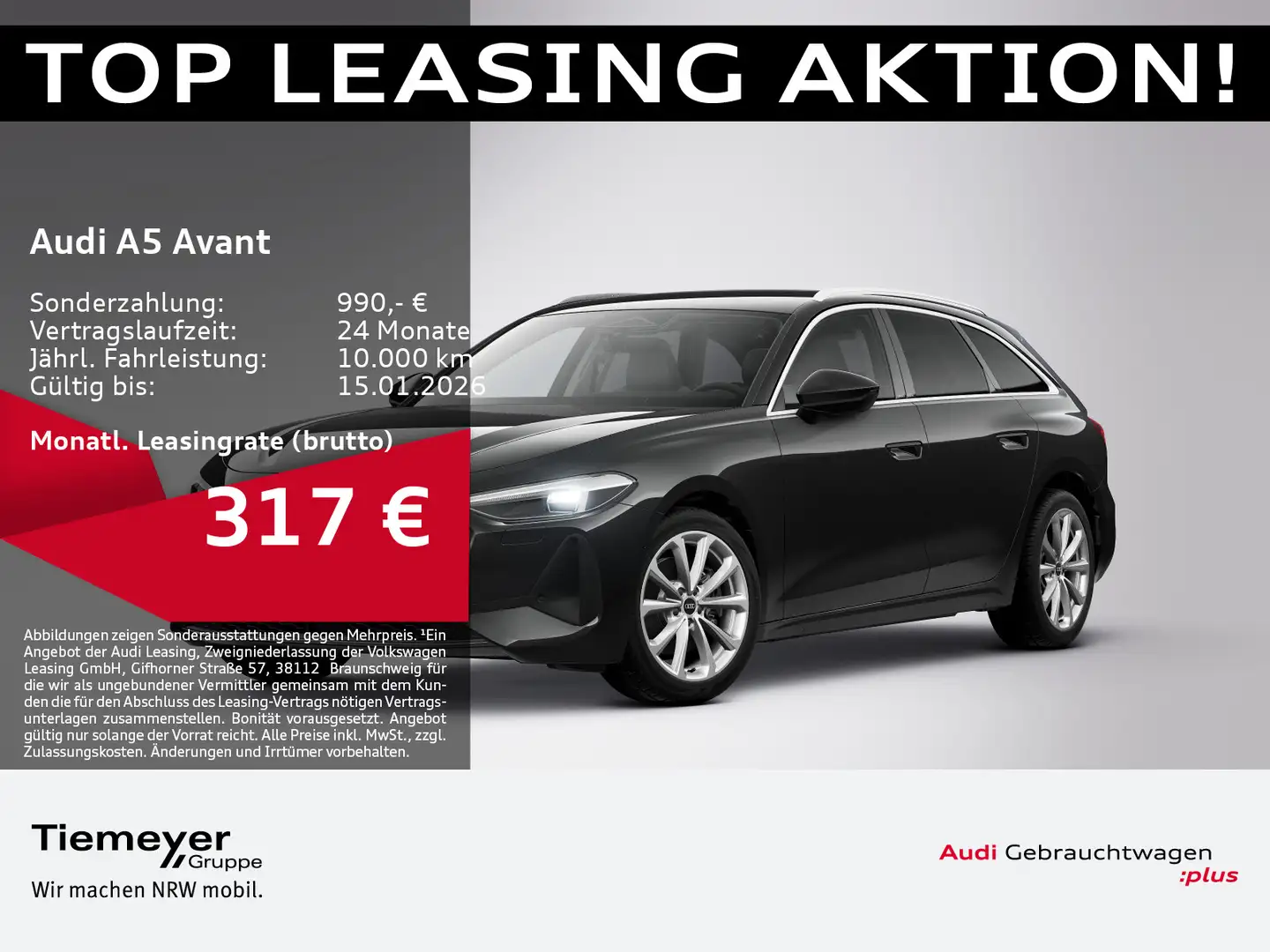 Audi A5 TFSI Q LM18 SPORTSITZE eSITZE KAMERA Schwarz - 1