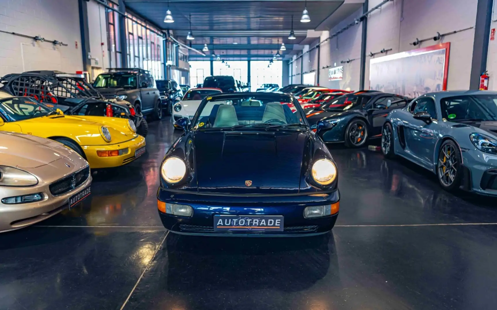 Porsche 964 3.6 Carrera 2 Cabrio Azul - 2