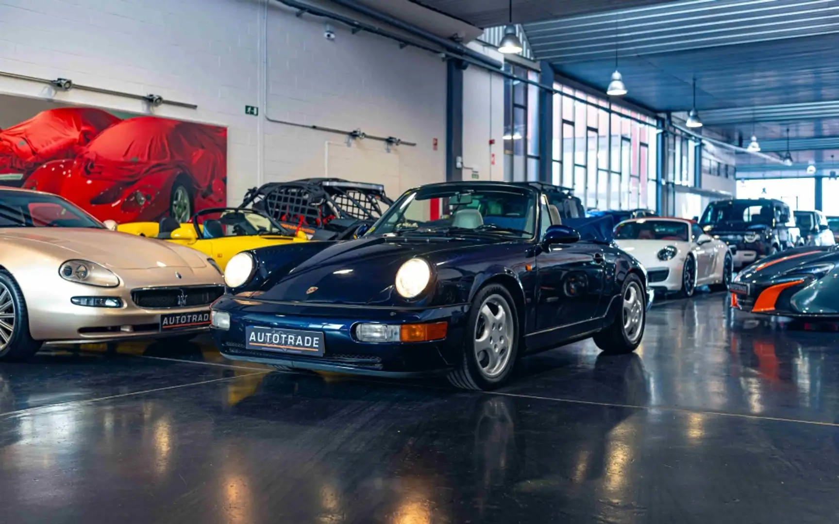 Porsche 964 3.6 Carrera 2 Cabrio Azul - 1