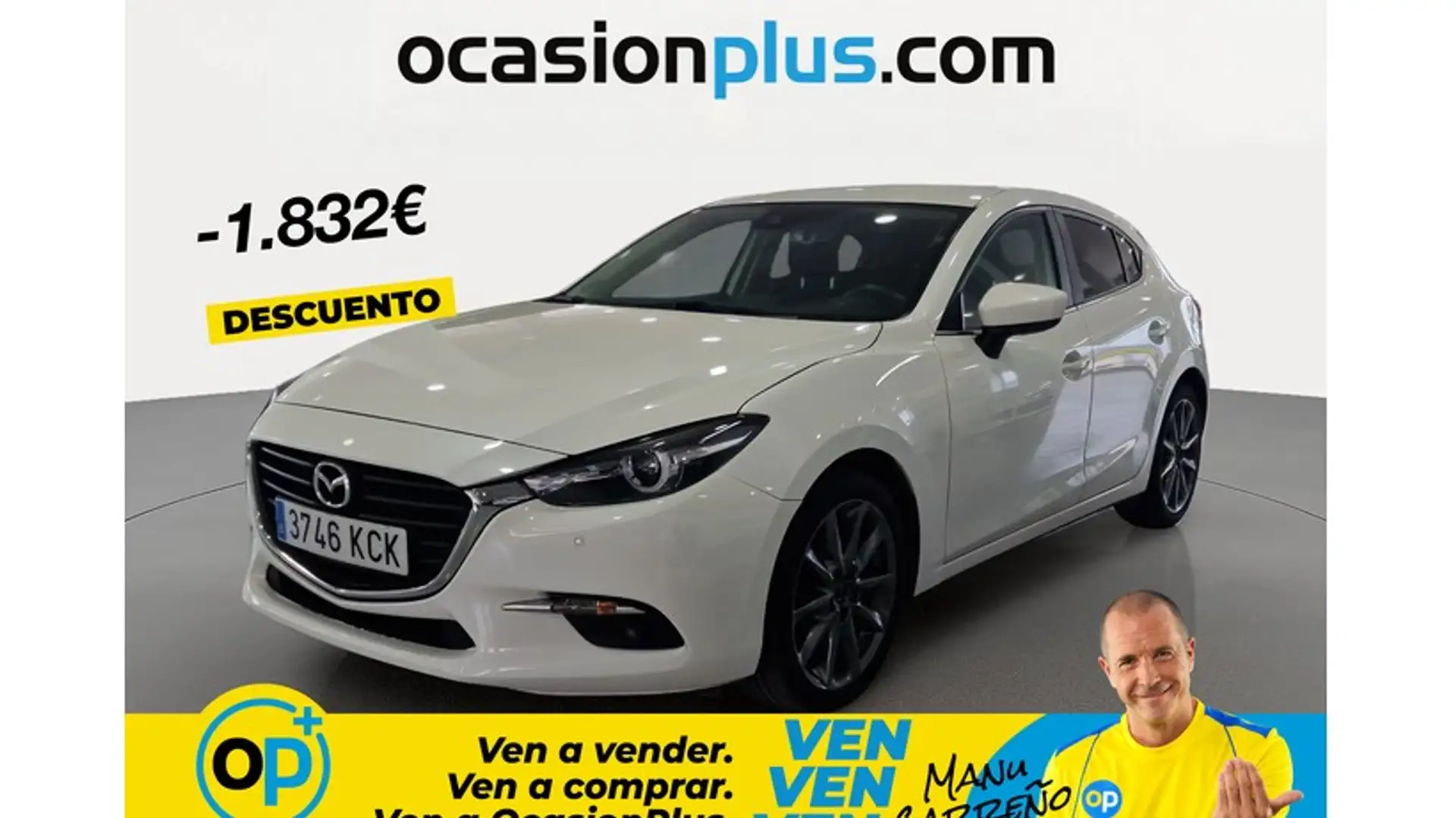 Mazda 3 2.0 Black Tech Edition 88kW Blanco - 1