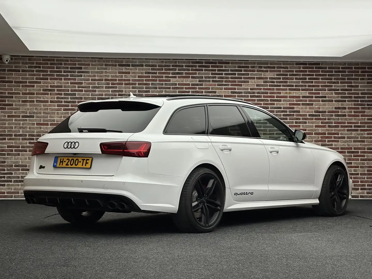 Audi S6 4.0TFSI 450PK DAK BOSE LUCHTVERING LEDER SPORTSTUU Alb - 2