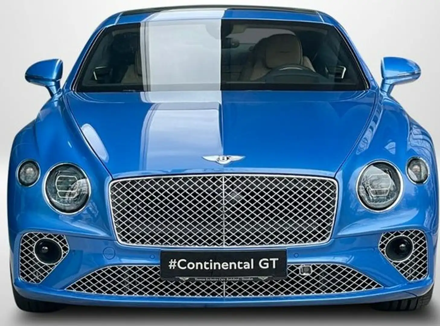 Bentley Continental V8 GT Modrá - 1