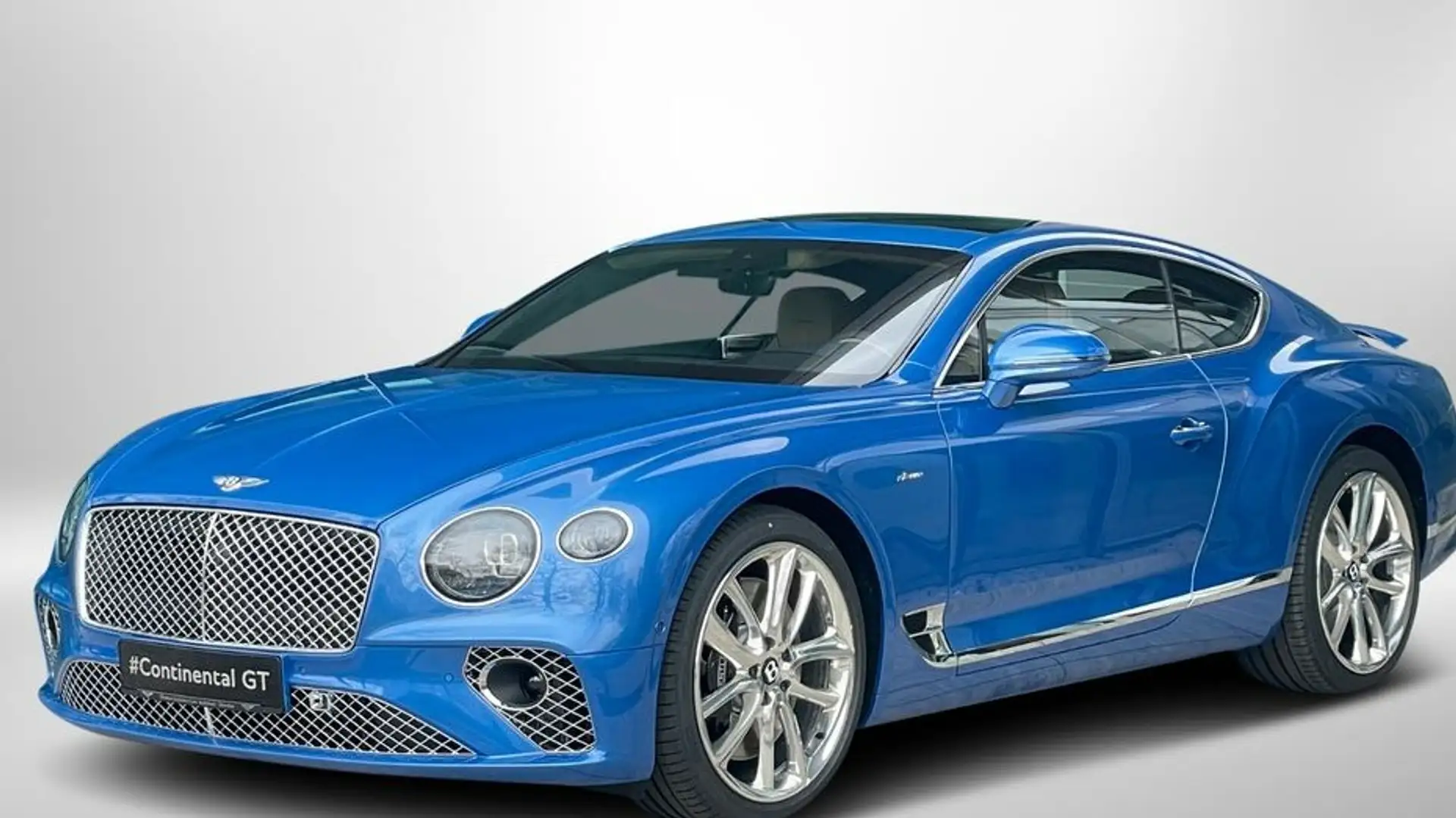 Bentley Continental V8 GT Modrá - 2