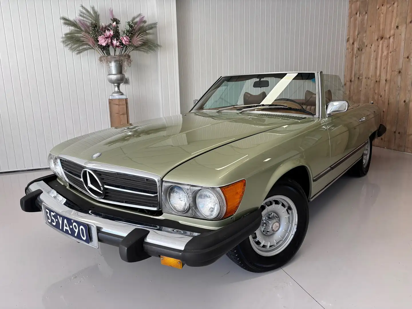 Mercedes-Benz SL 450 SL, CABRIOLET, PUNTGAAF, AUTOMAAT, BELASTINGVRIJ, Vert - 1