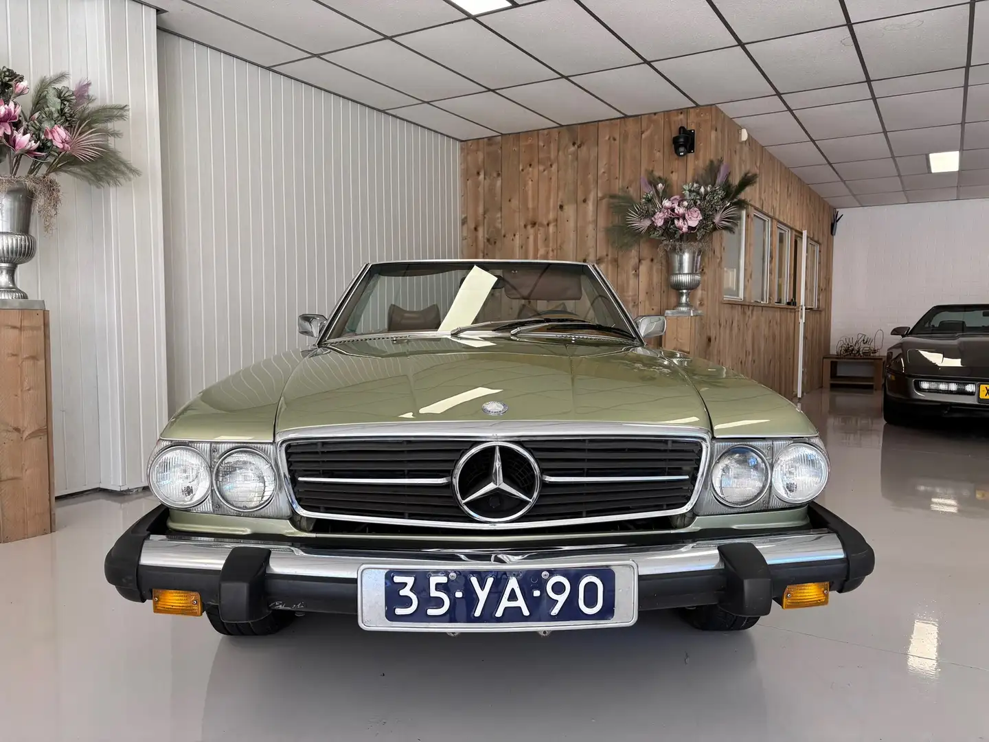 Mercedes-Benz SL 450 SL, CABRIOLET, PUNTGAAF, AUTOMAAT, BELASTINGVRIJ, Vert - 2