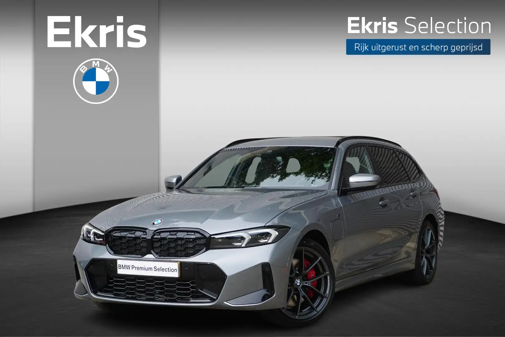 BMW 330 3 Serie Touring 330e M Sportpakket Pro | Comfort P Grijs - 1