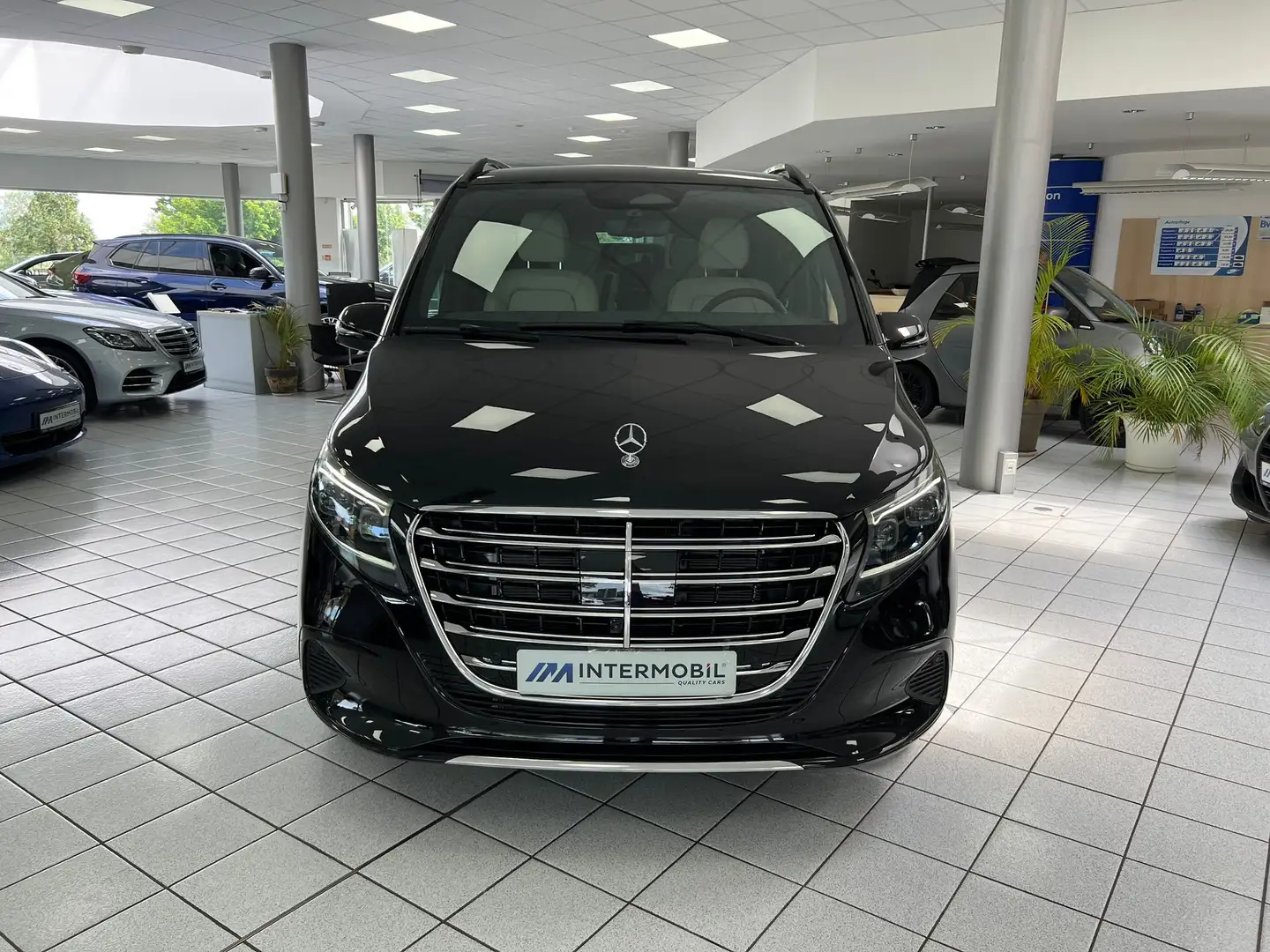Mercedes-Benz V 300 EXCL.4M lang *NEW MOD.25*LUXURY-SEATS*PANO Zwart - 2