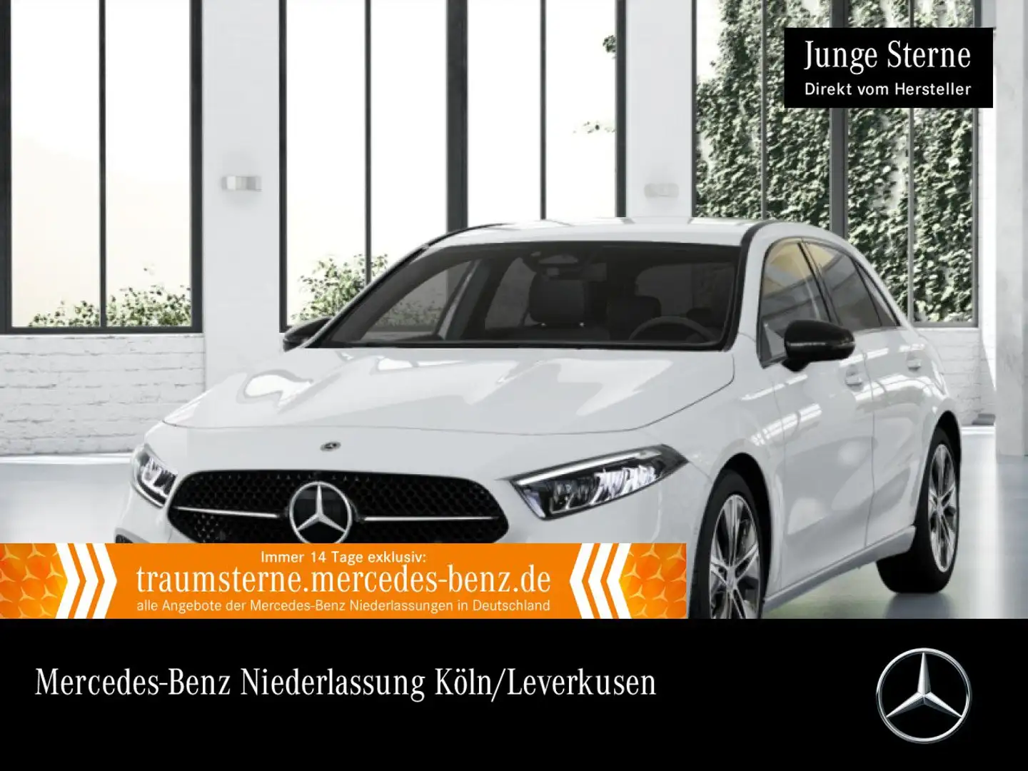 Mercedes-Benz A 180 PROGRESSIVE+NIGHT+LED+KAMERA+7G Weiß - 1