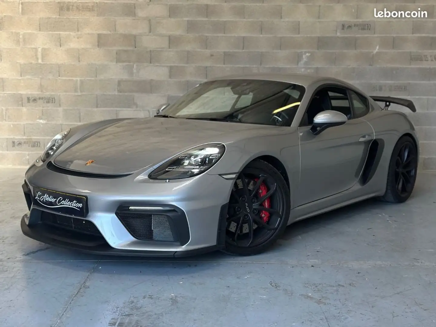 Porsche 718 CAYMAN GT4 PDK 2eme main GARANTIE APPROVED - Argent - 2