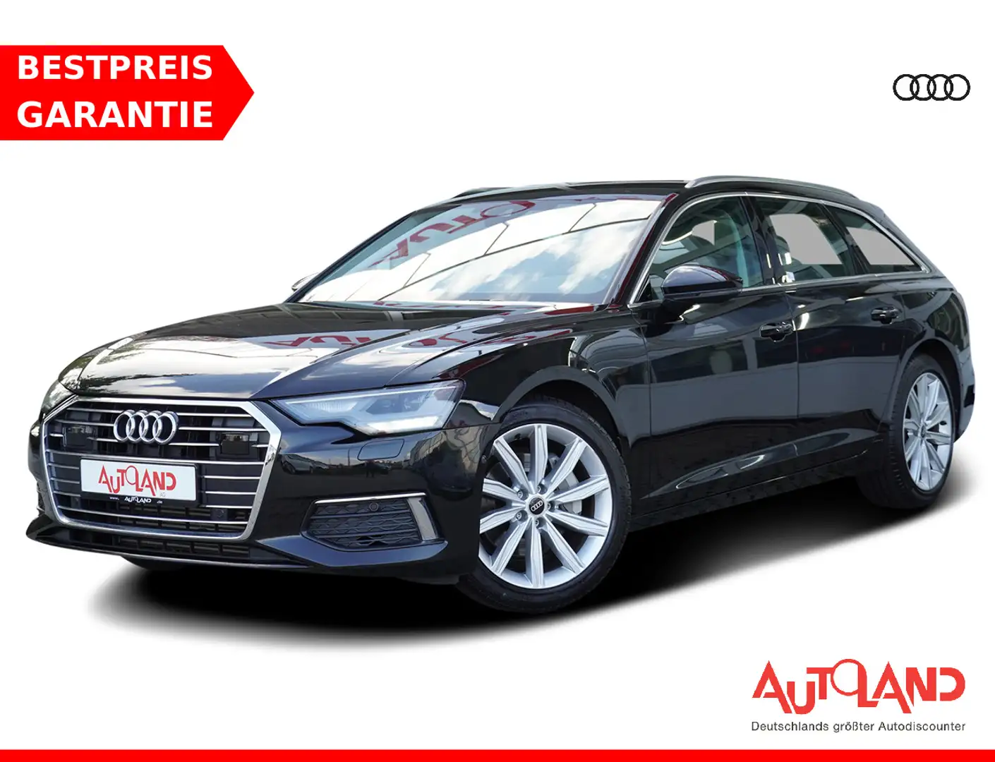 Audi A6 Avant 45 TFSI design LED Virtual Cockpit ACC Schwarz - 1