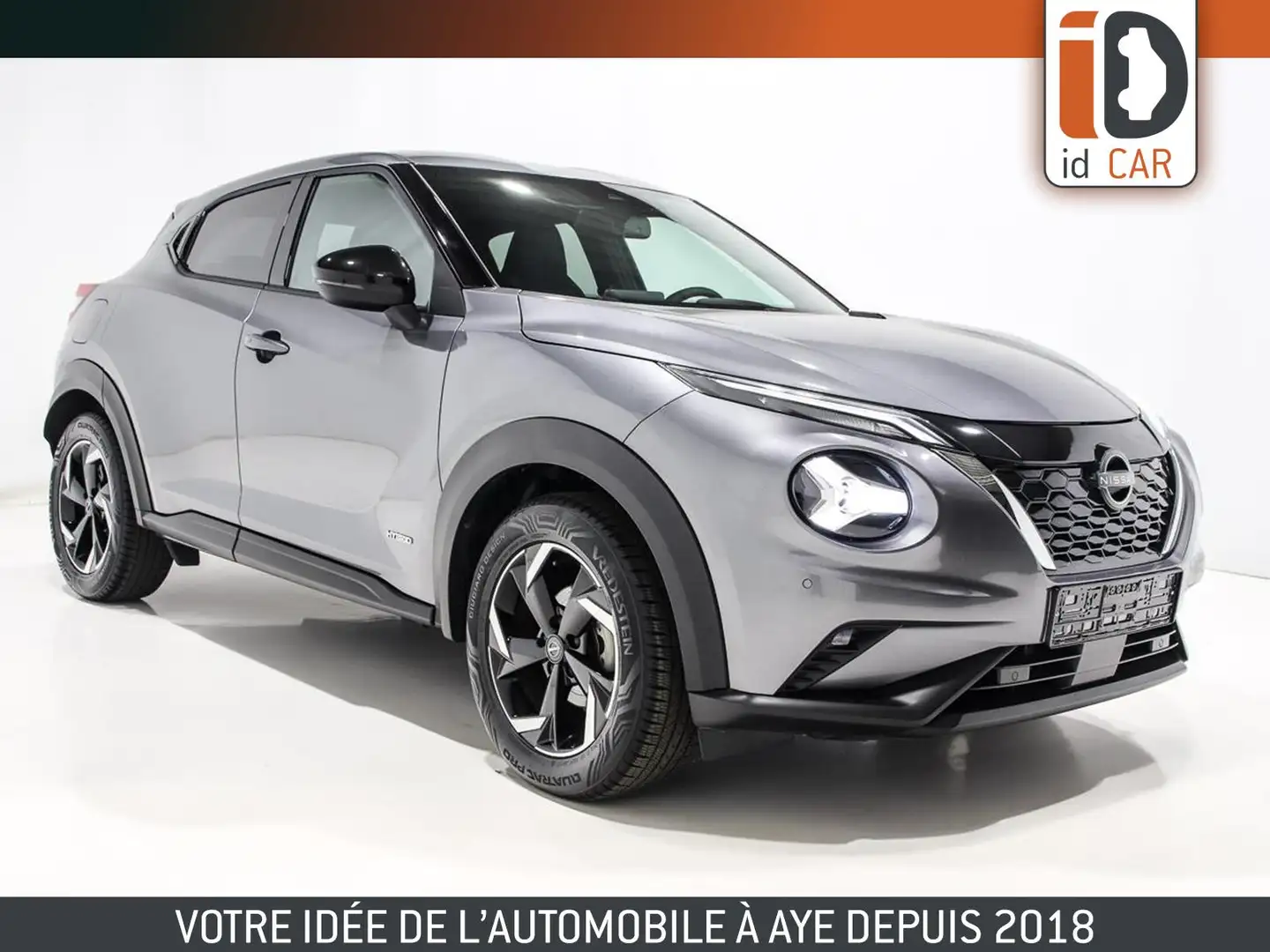 Nissan Juke 1.6 145 HEV HYBRID N-CONNECTA LED GPS SEMI CUIR Grijs - 1