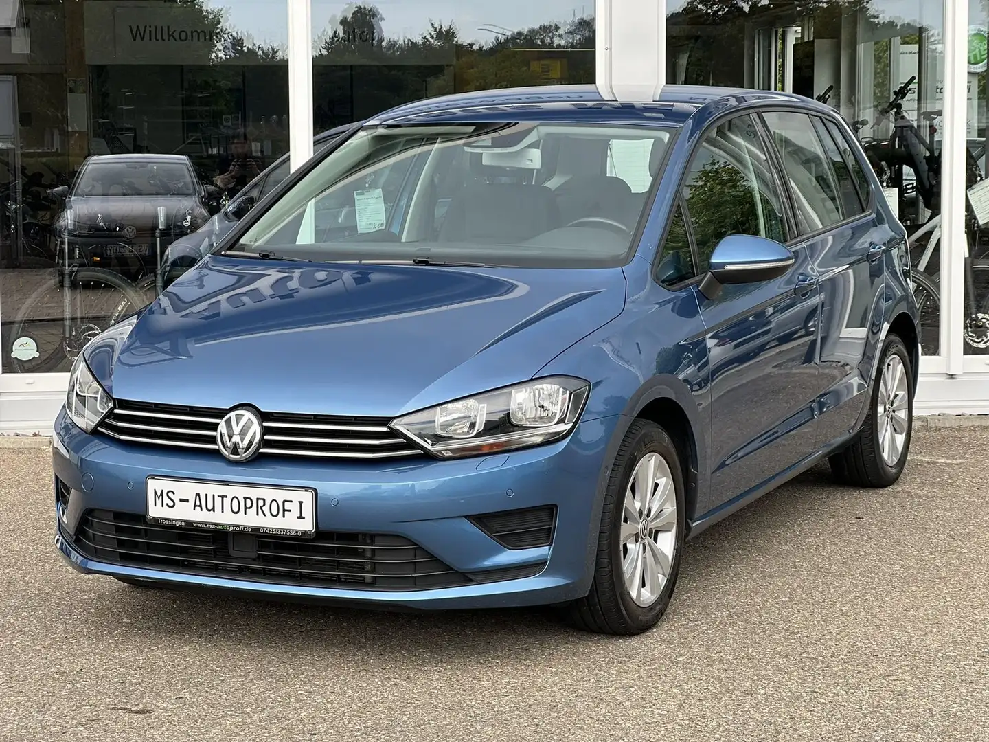 Volkswagen Golf Sportsvan 1.2 TSI Comfortline DSG AHK SHZ 1 Blau - 2