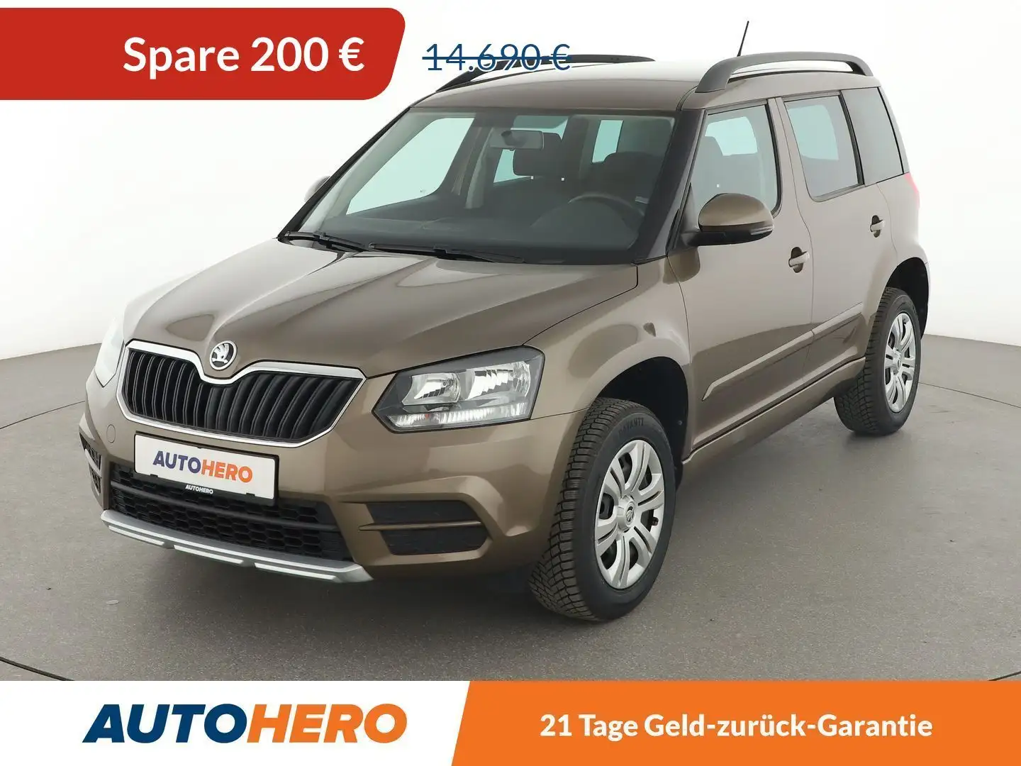 Skoda Yeti 1.2 TSI Cool Edition*TEMPO*PDC*SHZ*KLIMA* Barna - 1