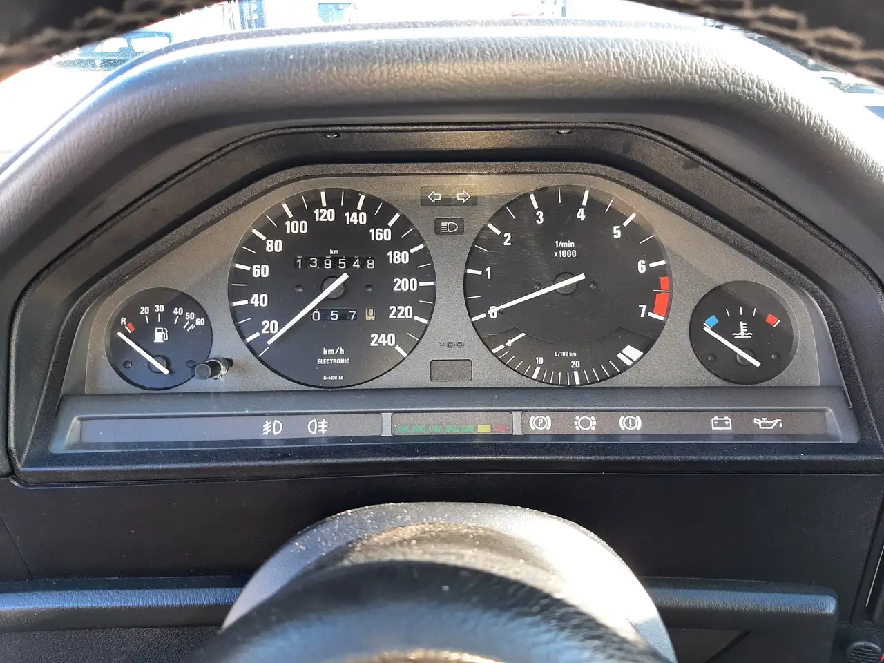 BMW 325 i cabrio E30 (1989) malachit green beige leather, foto 6