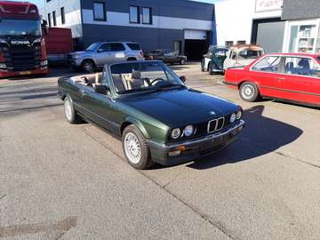 i cabrio E30 (1989) malachit green beige leather