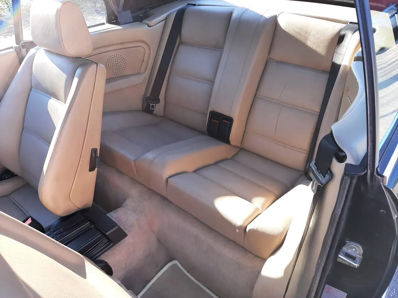 BMW 325 i cabrio E30 (1989) malachit green beige leather, foto 10