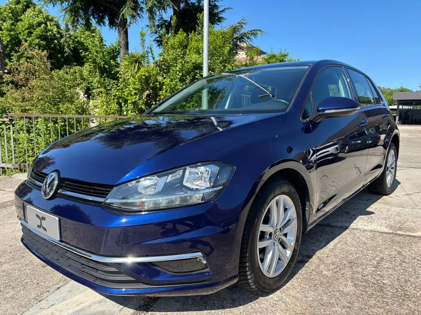 Volkswagen Golf 5p 1.6 tdi 115cv DSG  Business Navi - Pdc - Bleu - 1