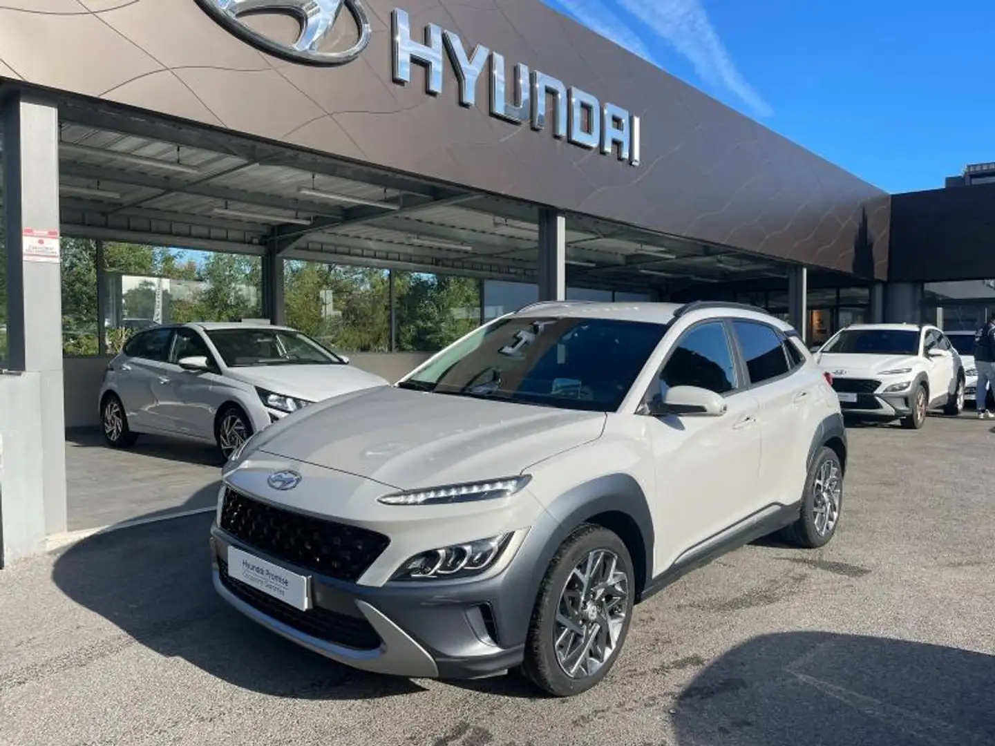 Hyundai KONA 1.6 GDi 141ch Hybrid Creative DCT-6 Gris - 1