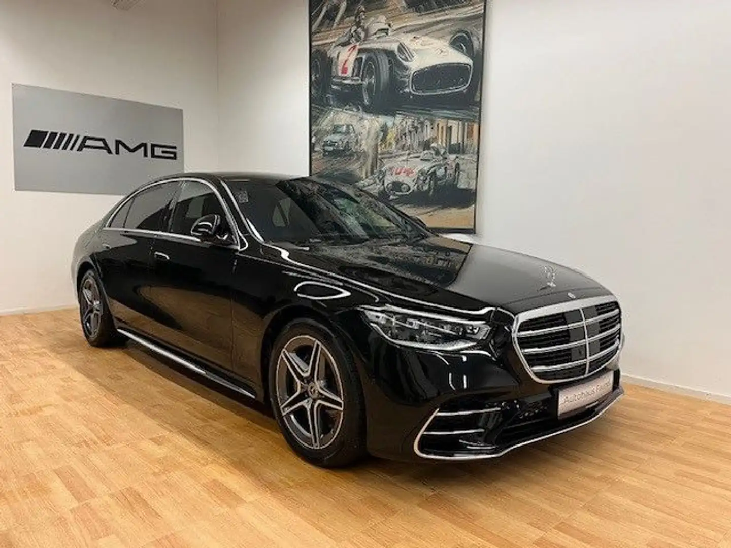 Mercedes-Benz S 580 e lang long AMG-Line Sound Pano Chauffeur Schwarz - 1