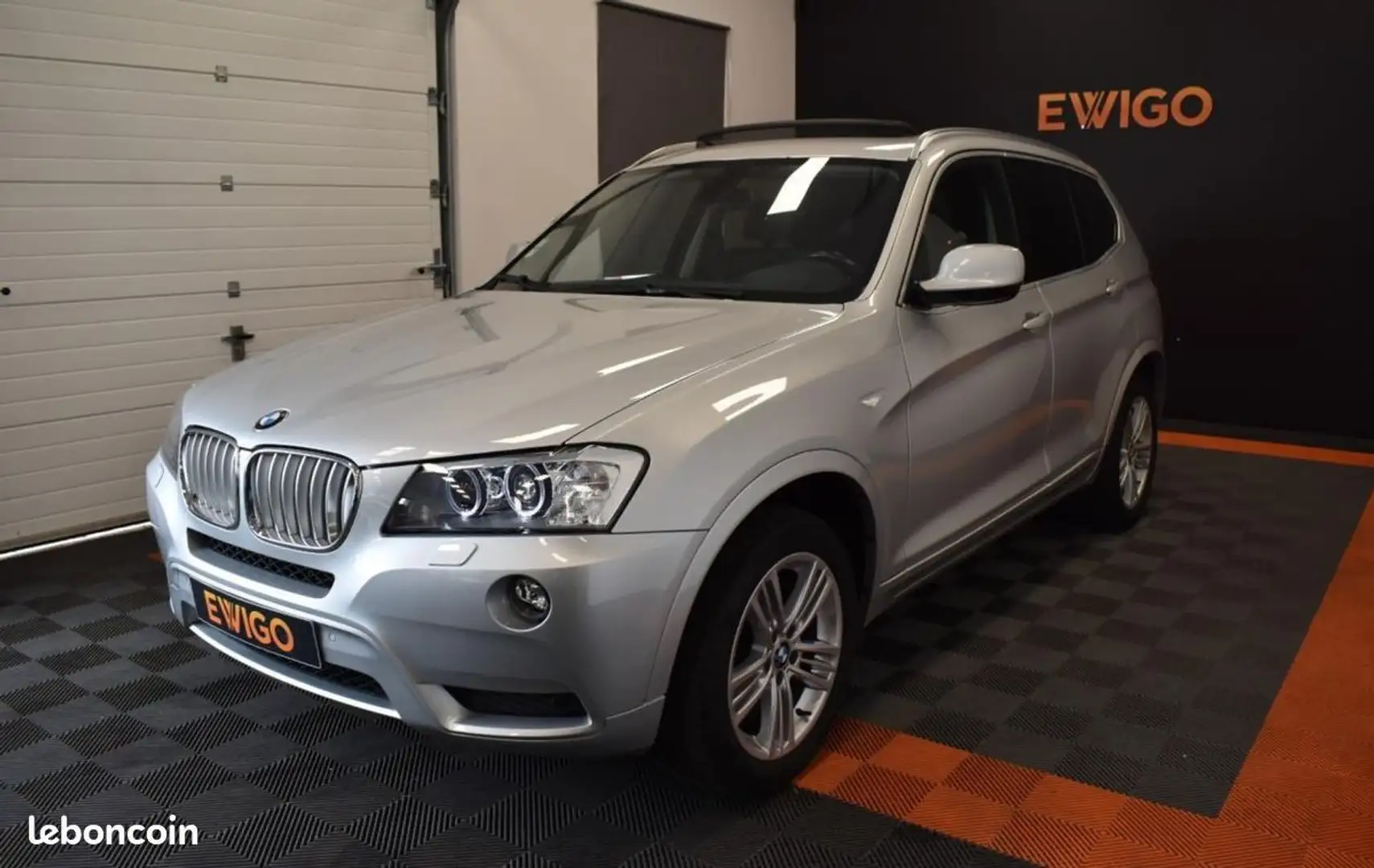 BMW X3 3.0D 258ch EXCLUSIVE XDRIVE RADAR AV AR GPS TTE HA Gri - 2