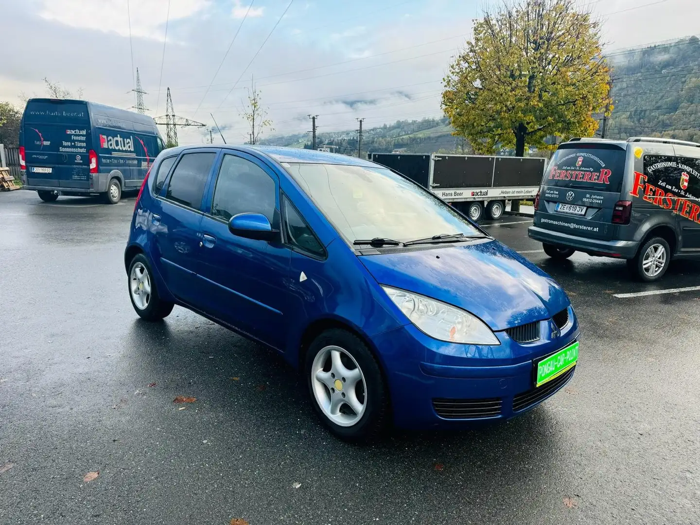 Mitsubishi Colt Motion 1,1 MPI Pickerl 09/25 1BESITZ Blau - 2