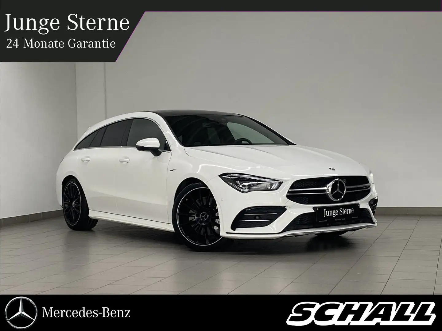Mercedes-Benz Sonstige CLA 35 AMG 4M SB+DIST+AHK+360°+LED+AMBI+AUGMENTE Weiß - 1