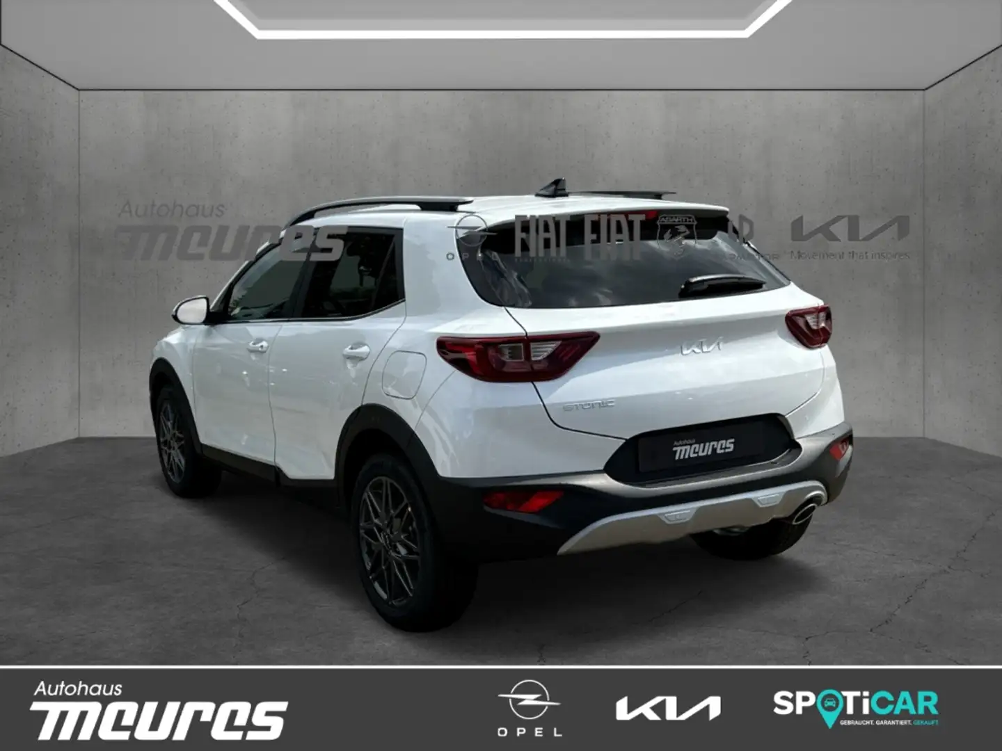 Kia Stonic Nightline 1.0 T-GDI Mild-Hybrid AUTOMATIK Allwette Wit - 2