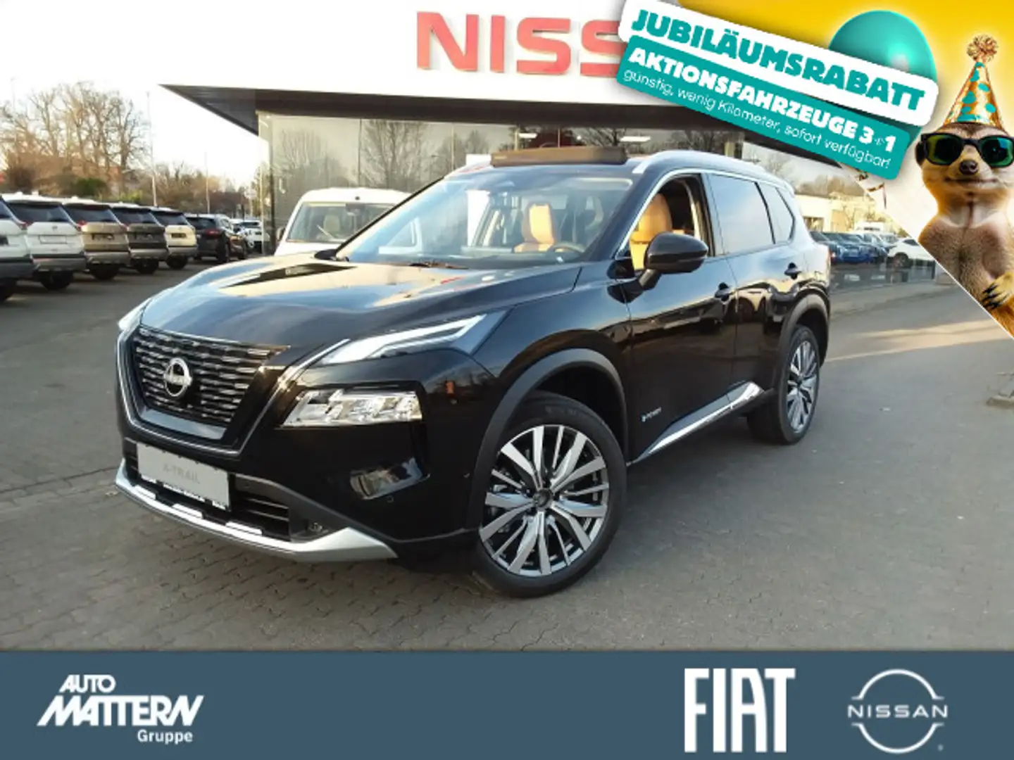 Nissan X-Trail 1.5 VC-T e-Power Tekna+ e-4ORCE*AHK Noir - 1