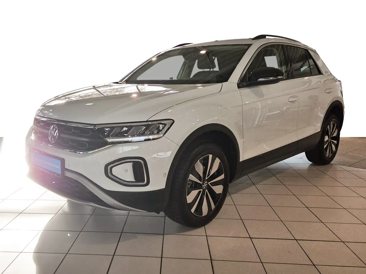 Volkswagen T-Roc 1.0 TSI Goal Navi Ganzjahresreifen Park As Weiß - 2