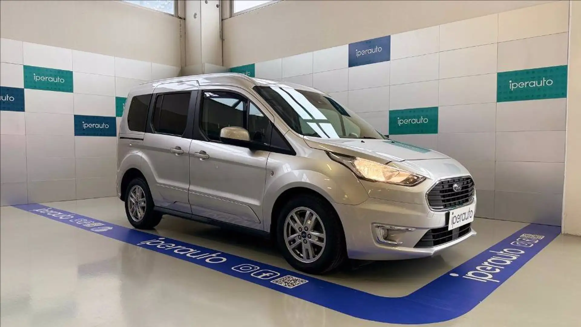 Ford Tourneo Connect 1.5 tdci 120cv titanium TETTO PANORAMICO Gris - 1