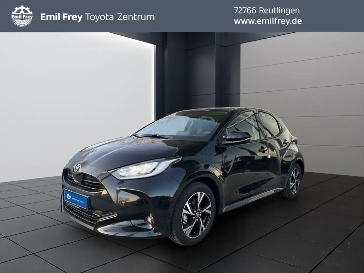 Toyota Yaris Hybrid 116 1.5 VVT-i Teamplayer Noir - 1