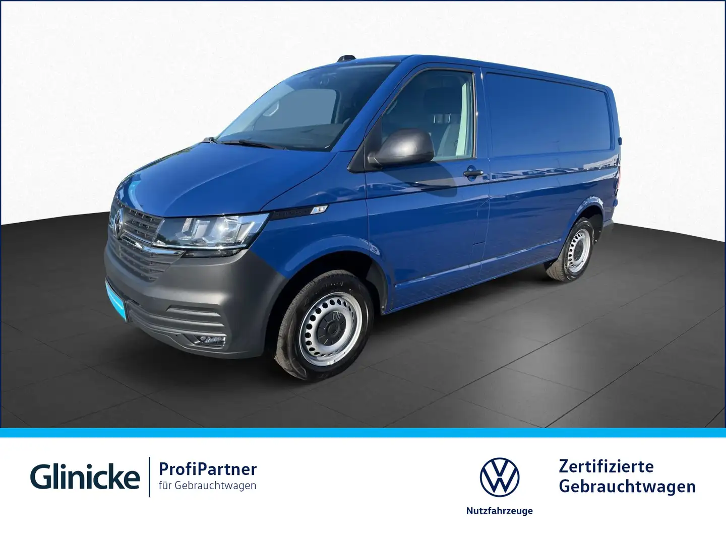Volkswagen T6.1 Kasten 2.0 TDI KLIMA PDC H.flügeltüren Blau - 1