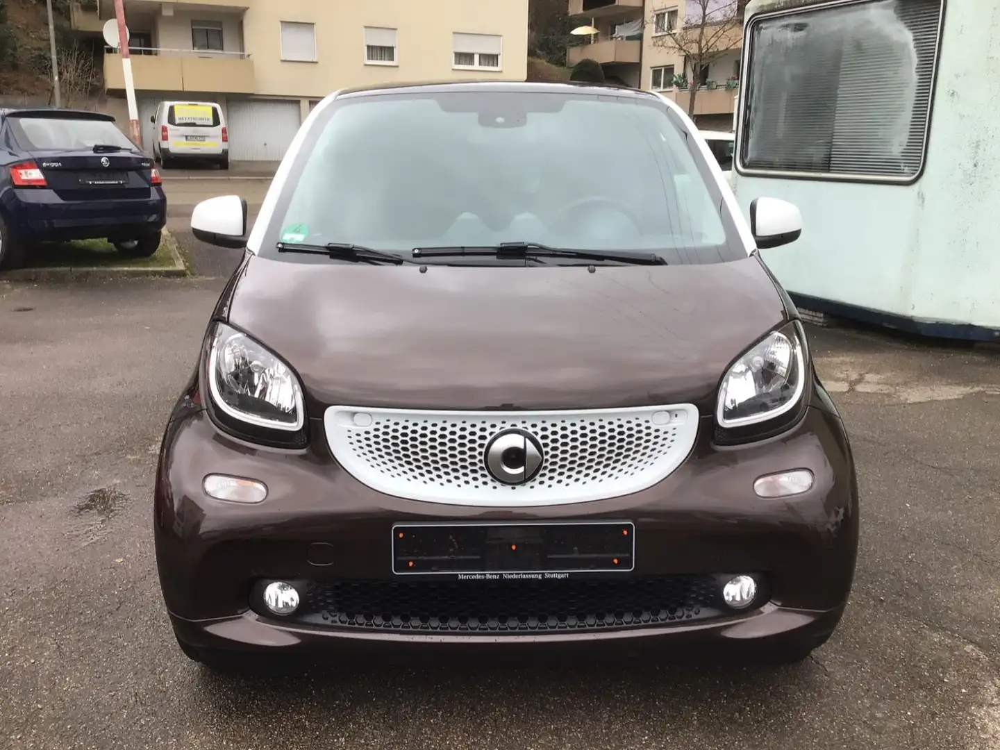 smart forTwo Fortwo Panorama 90 PS Automatik Braun - 1