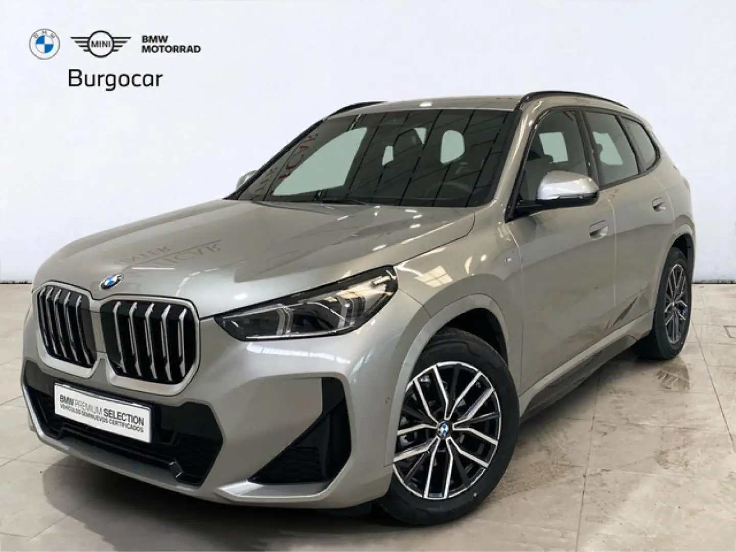 BMW X1 xDrive 20dA Plateado - 1