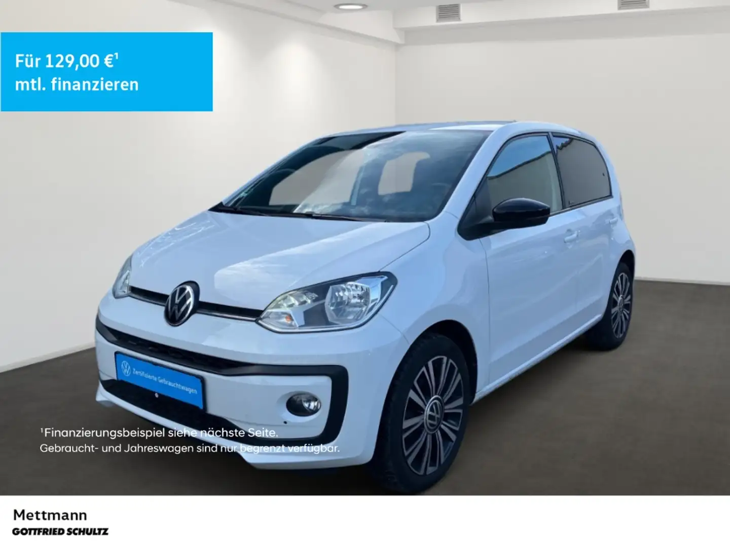 Volkswagen up! 1.0 MPI Active SHK KAMERA PDC LM ZV E-FENSTER Bianco - 1