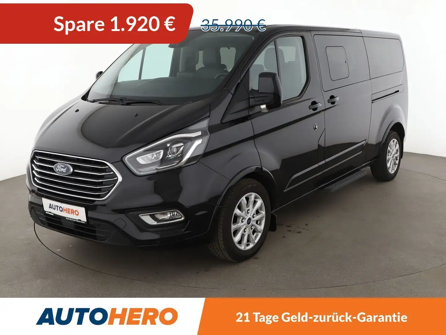 Ford Tourneo Custom 2.0 TDCi EcoBlue 320 L2 Tourneo Trend*NAVI*ACC* Noir - 1